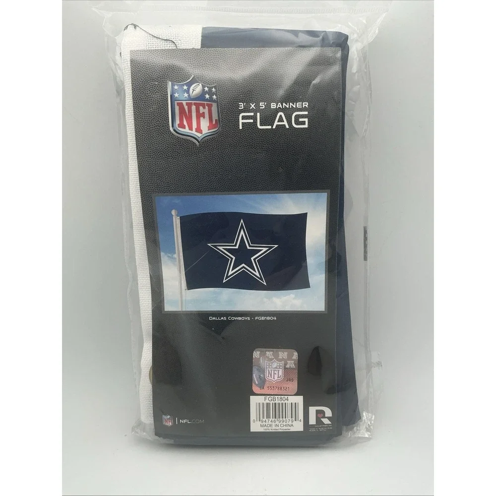 Dallas‎ Cowboys NFL  3'x5' Banner Flag, Brand New